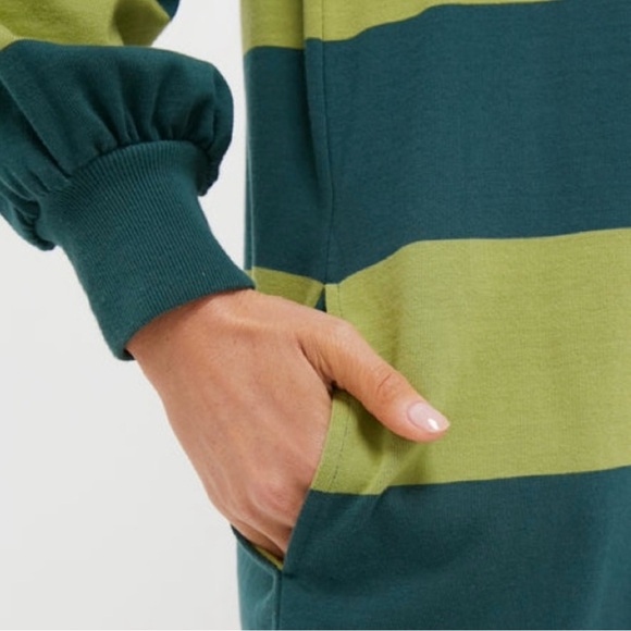 Tuckernuck Woodbine & Junebug Striped Rugby Dress - Picture 4 of 13